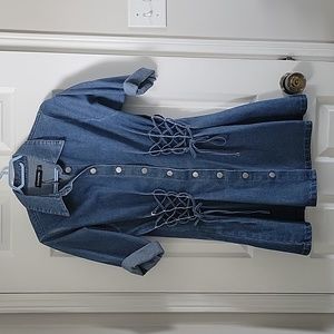 Denim dress